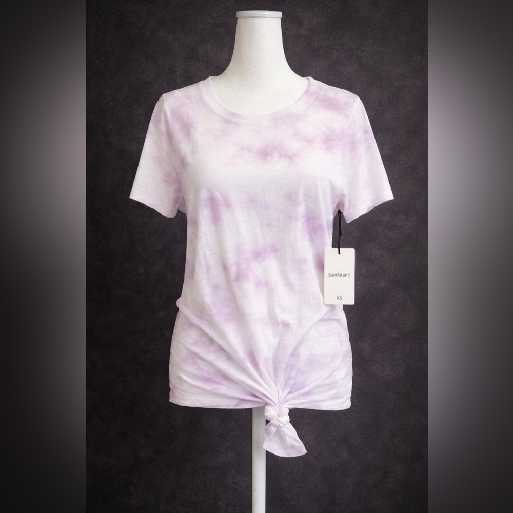 Sanctuary Women's Lavender Tie-Dye Tee NWT